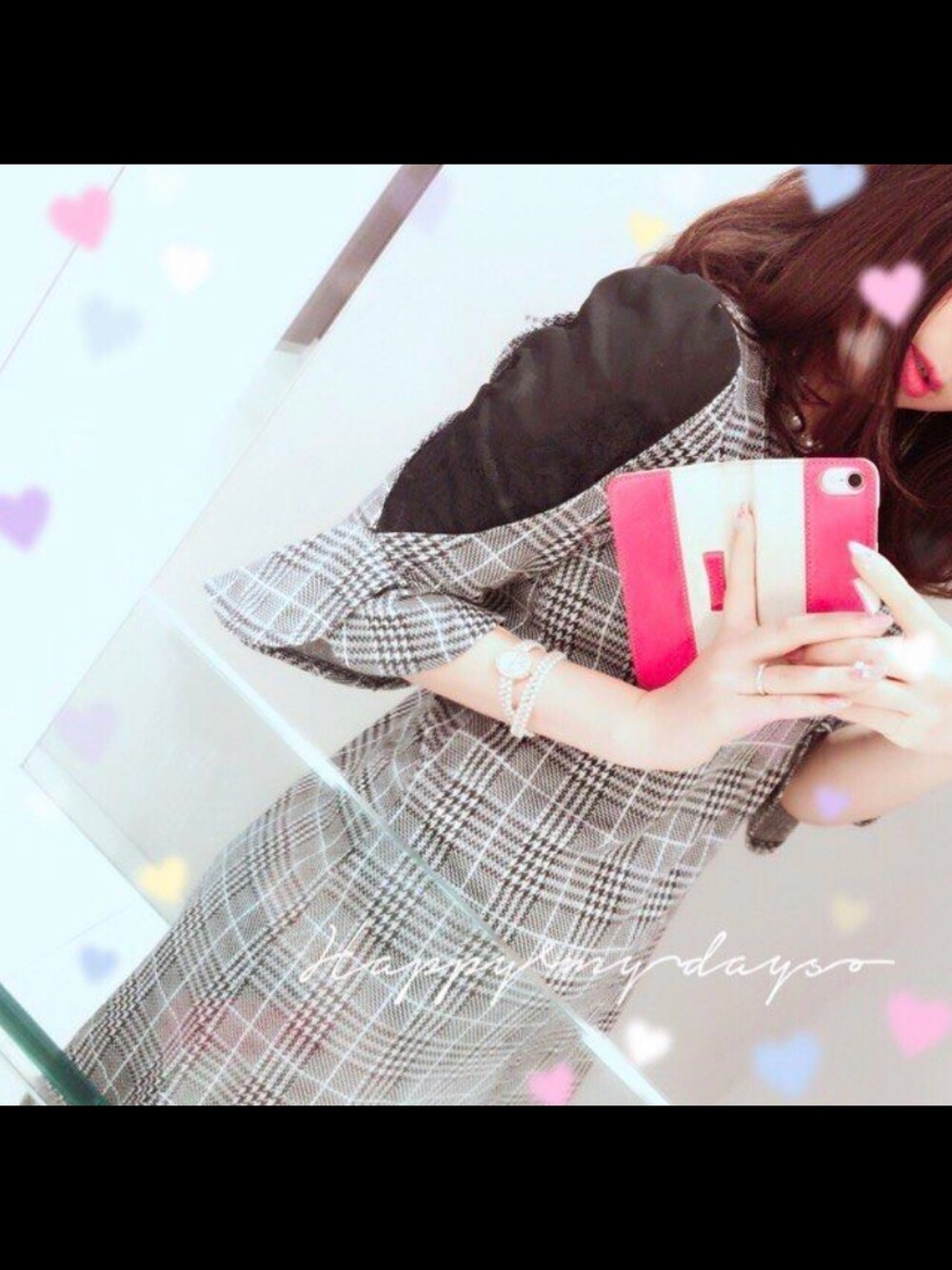 「ワンピース、さえこさんワンピ、オトナ女子、オトナカワイイ」｜「no brandのアイテム（ワンピース、ブラック系）」を使った、yomi  ୨୧⑅*.さん（レディース・163cm）の春コーディネートの1枚目の写真