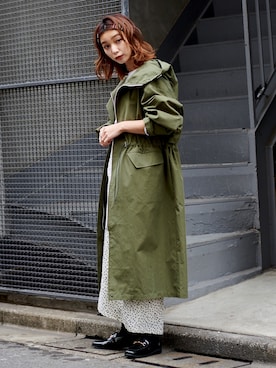 「PUBLUX（パブリュクス）のアイテム（その他アウター）」を使った、PUBLUX　WOMENSさん（レディース・160cm）の冬コーディネート