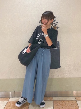 おさかなちゃんさん（レディース・156cm）の夏コーディネート