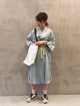 おさかなちゃんさん（レディース・156cm）の春コーディネート