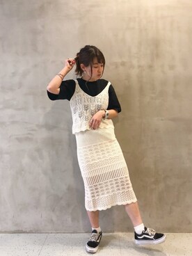 おさかなちゃんさん(レディース・156cm)の春コーディネート