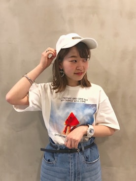 おさかなちゃんさん(レディース・156cm)の春コーディネート