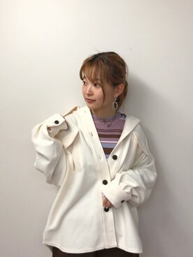 「やっぱりストリートが好き」｜「アイテム（ブルゾン）」を使った、おさかなちゃんさん（レディース・156cm）の秋コーディネート