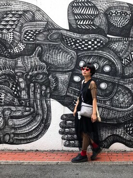 ʰᵉˡˡᵒ ¨̮  朵朵さんのコーディネート