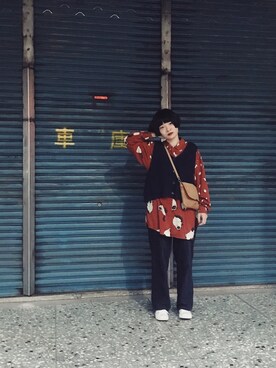 ʰᵉˡˡᵒ ¨̮  朵朵さんのコーディネート