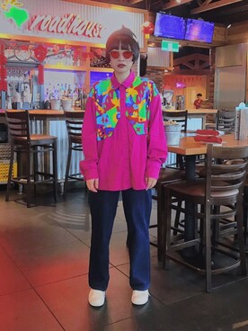 ʰᵉˡˡᵒ ¨̮  朵朵さんのコーディネート