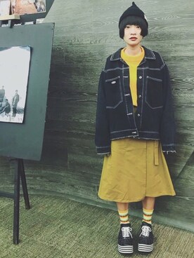 ʰᵉˡˡᵒ ¨̮  朵朵さんのコーディネート