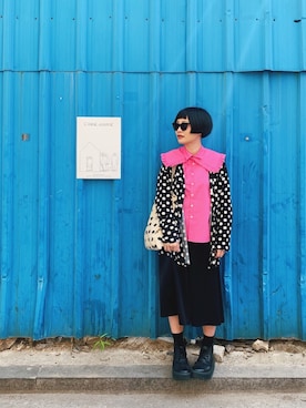 ʰᵉˡˡᵒ ¨̮  朵朵さんのコーディネート