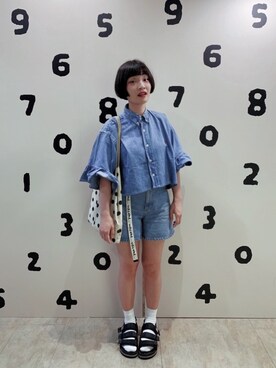 ʰᵉˡˡᵒ ¨̮  朵朵さんのコーディネート