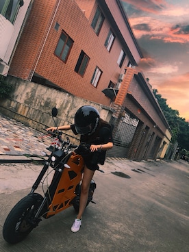 「SSUR（サー）のアイテム」を使った、Sofuさん（レディース・158cm）の夏コーディネート