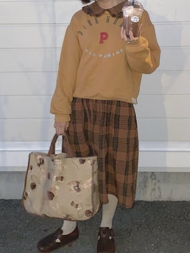 kinokowknさん（レディース・153cm）の秋コーディネート