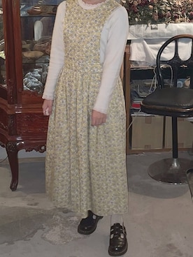 「I am I （アイアムアイ）のアイテム（ワンピース/ドレス）」を使った、kinokowknさん（レディース・153cm）の春コーディネート