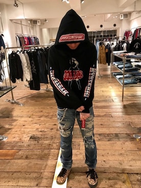 「ヴィクセンガール」｜龍之介69さん（メンズ・166cm）の冬コーディネート