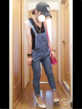 「アイテム（パンプス、ホワイト系）」を使った、＿HIBIKI＿さん（レディース・156cm）の夏コーディネート