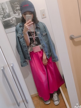 「H&M（エイチ・アンド・エム）のアイテム（腕時計）」を使った、＿HIBIKI＿さん（レディース・156cm）の春コーディネート