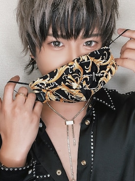 「VERSACE（ヴェルサーチ）のアイテム（その他）」を使った、xoxoさん（メンズ・167cm）の夏コーディネート