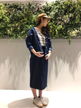 「COLONY 2139（コロニートゥーワンスリーナイン）のアイテム（ライダースジャケット）」を使った、Tomomi2139さん（レディース・158cm）の冬コーディネート