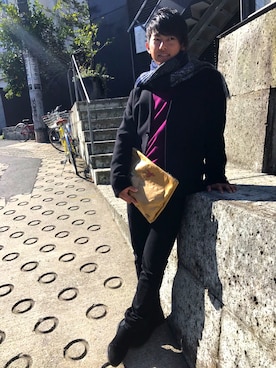 「代官山」｜りんりんさん（メンズ・165cm・20代）の冬コーディネート
