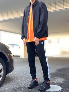 「やっぱりストリートが好き」｜「アイテム（ブルゾン）」を使った、しょーゆさん（メンズ・177cm）の秋コーディネート
