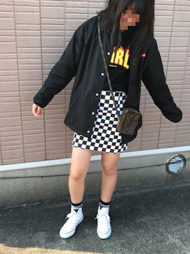 ayane_.さん（レディース・160cm）の冬コーディネート