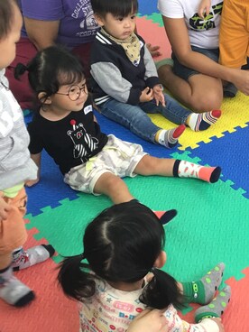 「cotton on（コットンオン）のアイテム」を使った、Kimさん（キッズ・90cm）の夏コーディネート