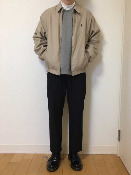 Kaz Polo Ralph Laurenのブルゾンを使ったコーディネート Wear