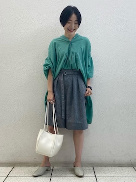 ishii0xxさん（レディース・156cm）の夏コーディネート