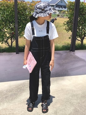 kankitsu🍊さん（キッズ・144cm）の夏コーディネート