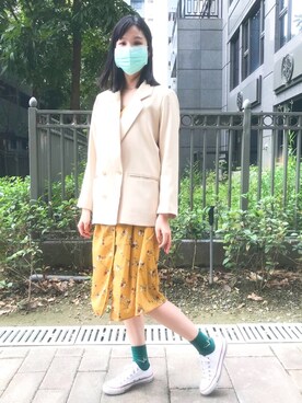 「oneway glamorous（ワンウェイグラマラス）のアイテム」を使った、Yvonne12さん（レディース・168cm）の春コーディネート