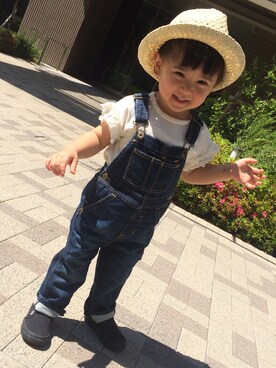 「babygap」｜「アイテム（スリッポン）」を使った、まあさん（キッズ・90cm）の夏コーディネート