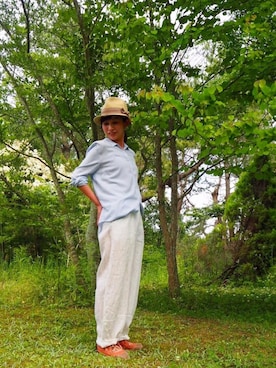 「Komodo（コモド）のアイテム」を使った、TEREZAさん（レディース・158cm）の夏コーディネート