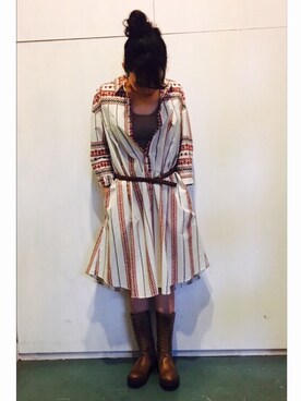 「アイテム（その他アンダーウェア/インナー）」を使った、TEREZAさん（レディース・163cm）の夏コーディネート