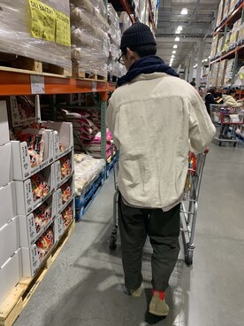 「prit（プリット）のアイテム」を使った、きな。さん（メンズ・180cm）の冬コーディネート