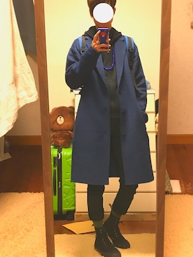 アオドリ。さん（メンズ・175cm）の冬コーディネート