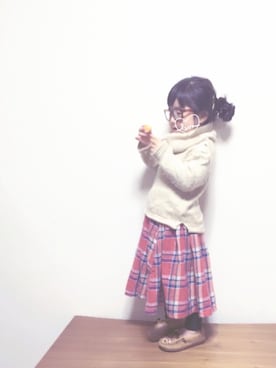 rottaさん（キッズ・90cm）の冬コーディネート