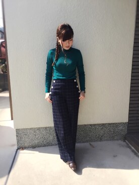 「thpry＋color（スプリーカラー）のアイテム」を使った、ma---cha♡さん（レディース・155cm）の春コーディネート