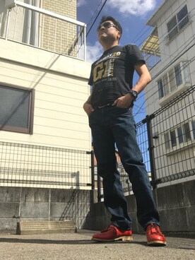 「SCOTCH GRAIN」｜Shinji Tsuruさん（メンズ・173cm）の秋コーディネート