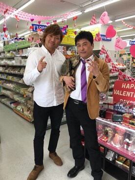 「COMME CA ISM（コムサイズム）のアイテム（フォーマルスーツ/小物）」を使った、Shinji Tsuruさん（メンズ・173cm）の春コーディネート
