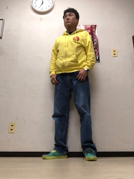 「SATORI（サトリ）のアイテム（シューズ）」を使った、Shinji Tsuruさん（メンズ・173cm）の秋コーディネート