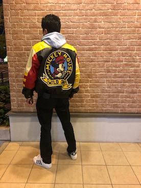 Shinji Tsuruさん（メンズ・173cm）の春コーディネート