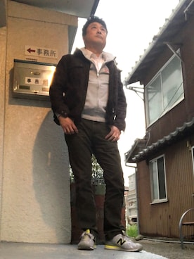 Shinji Tsuruさん（メンズ・173cm）の春コーディネート