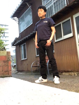 Shinji Tsuruさん（メンズ・173cm）の夏コーディネート