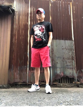 Shinji Tsuruさん（メンズ・173cm）の秋コーディネート