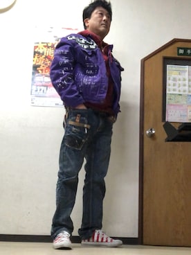 「COTE MER （コートメール）のアイテム（ジャケット/アウター）」を使った、Shinji Tsuruさん（メンズ・173cm）の冬コーディネート