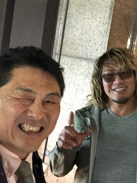 「アイテム（ネクタイ、シルバー系）」を使った、Shinji Tsuruさん（メンズ・173cm）の冬コーディネート