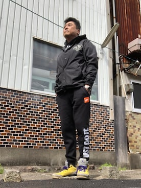 「DEUS EX MACHINA（デウスエクスマキナ）のアイテム（ジャケット/アウター）」を使った、Shinji Tsuruさん（メンズ・173cm）の春コーディネート