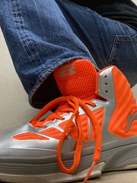 「Li-Ning（リーニン）のアイテム」を使った、Shinji Tsuruさん（メンズ・173cm）の春コーディネート