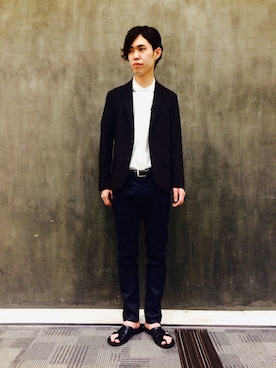 「GGD（ジージーディー）のアイテム（ジャケット/アウター）」を使った、GGDedition浜松店さん（メンズ・173cm）の春コーディネート