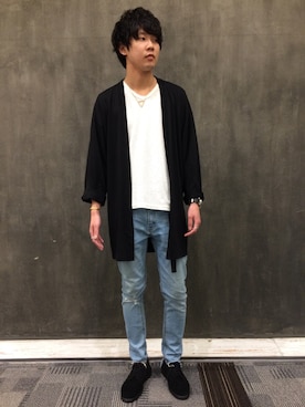 「GGD（ジージーディー）のアイテム」を使った、GGDedition浜松店さん（メンズ・173cm）の秋コーディネート