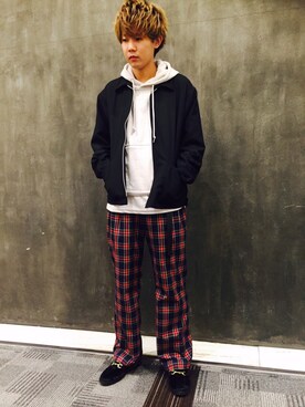 「GGD（ジージーディー）のアイテム（ジャケット/アウター）」を使った、GGDedition浜松店さん（メンズ・173cm）の春コーディネート